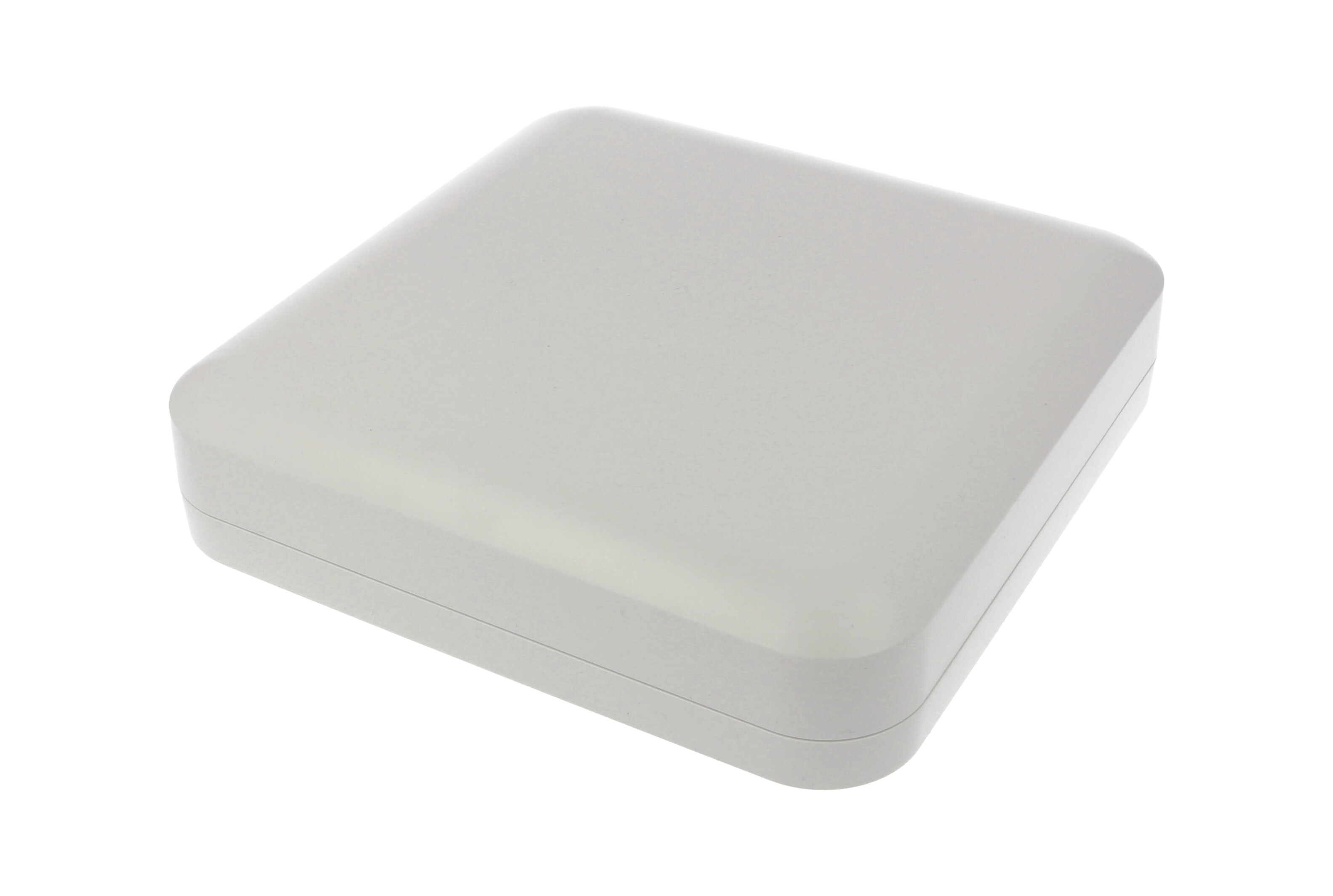 Hammond 1556 Series Light Grey ABS, Plastic General Purpose Enclosure, IP54, Flanged, Grey Lid, 200 x 200 x 45mm