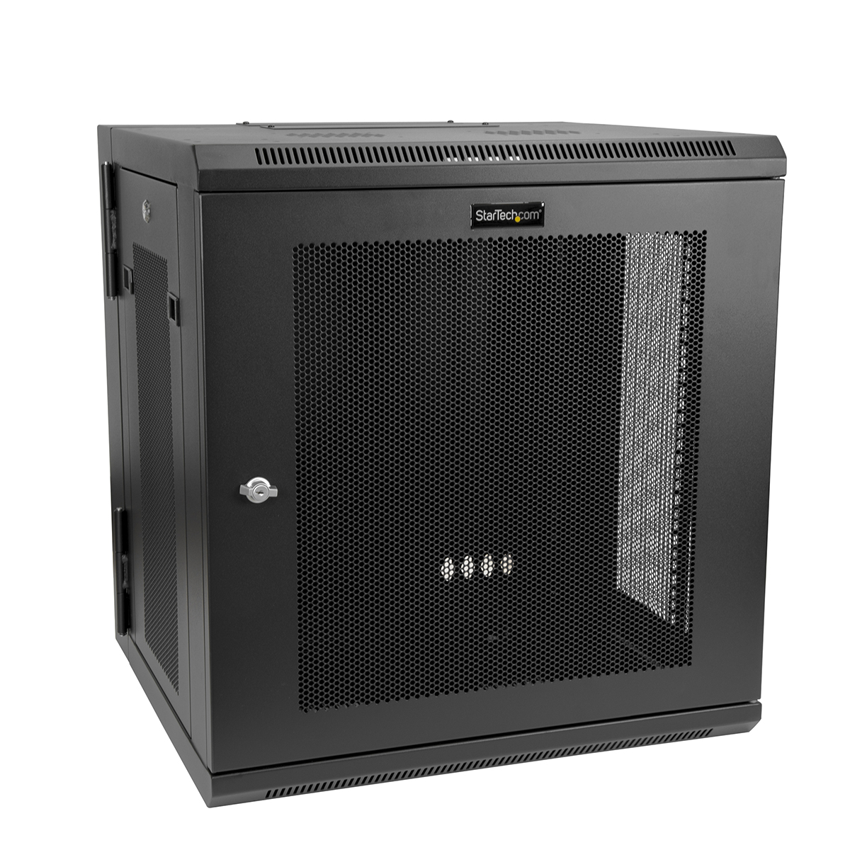 StarTech.com Black 12U Server Rack , 610 x 640 x 550mm