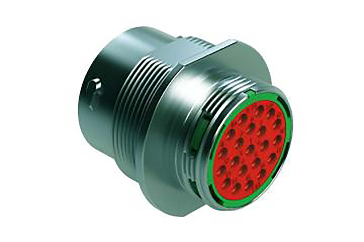 Amphenol Industrial Circular Connector, 21 Contacts, Cable, Standard Connector, Plug, Male, IP67, IP69K, Duramate AHDM