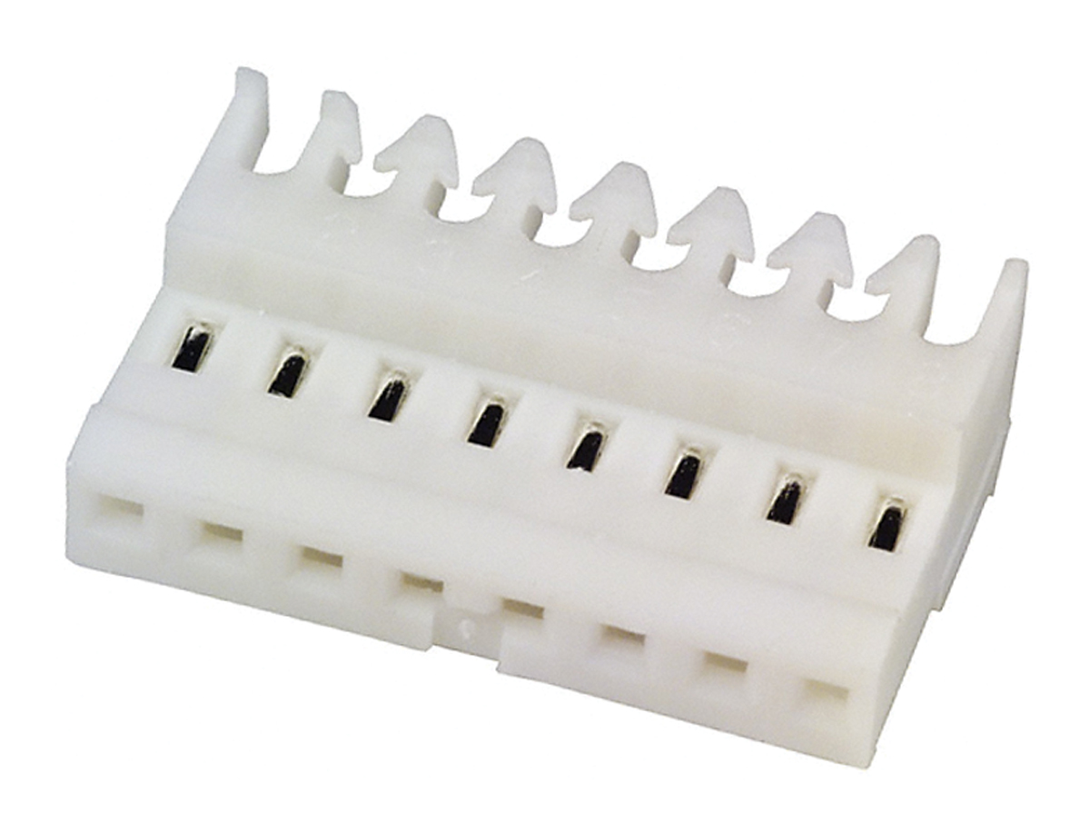 TE Connectivity 8-Way IDC Connector Socket for Cable Mount, 1-Row