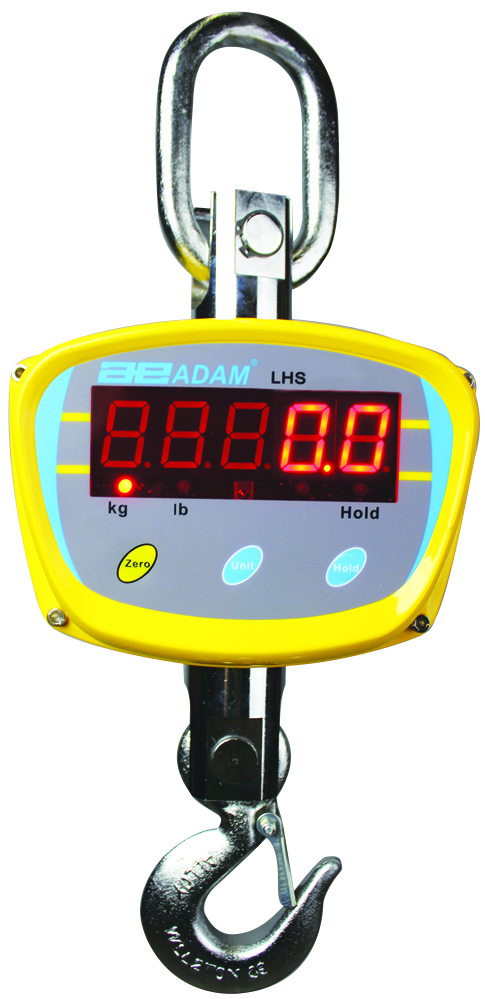 Adam Equipment Co Ltd LHS 1500 Crane Weighing Scale, 1500kg Weight Capacity PreCal
