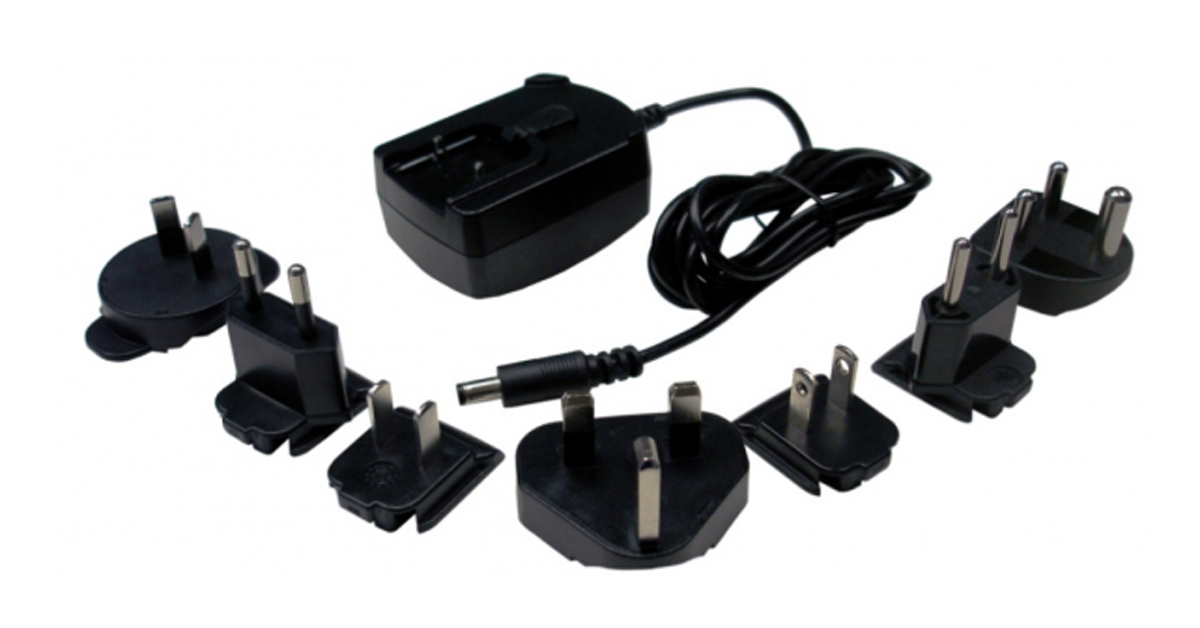 Phihong 15W Plug-In AC/DC Adapter 12V dc Output, 1.25A Output