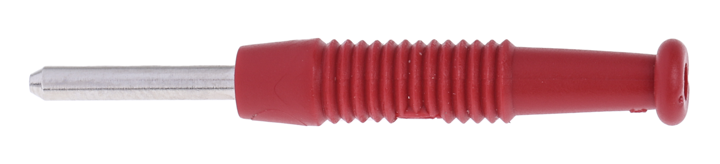 Hirschmann Test & Measurement Red Male Banana Plug, 2mm Connector, Solder Termination, 6A, 60V dc, Nickel Plating