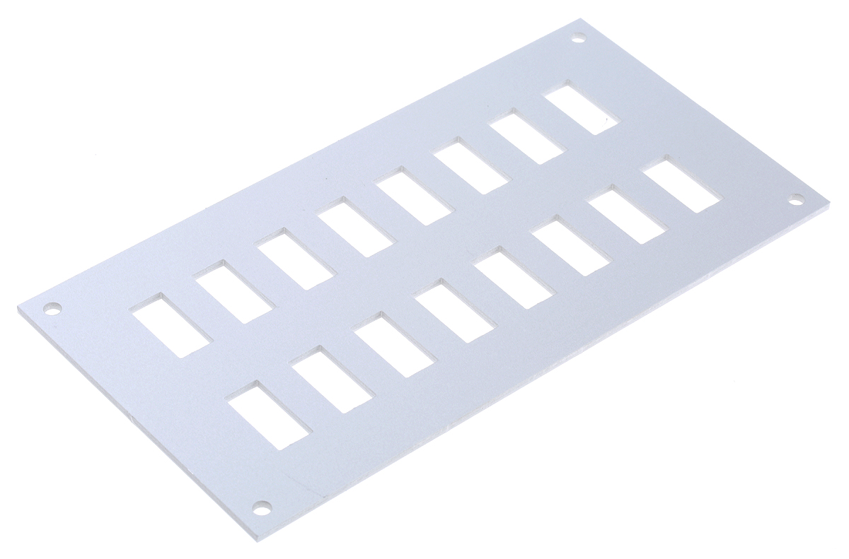 RS PRO Miniature Thermocouple Panel for Use with Up To 16 Fascia Sockets, RoHS Standard