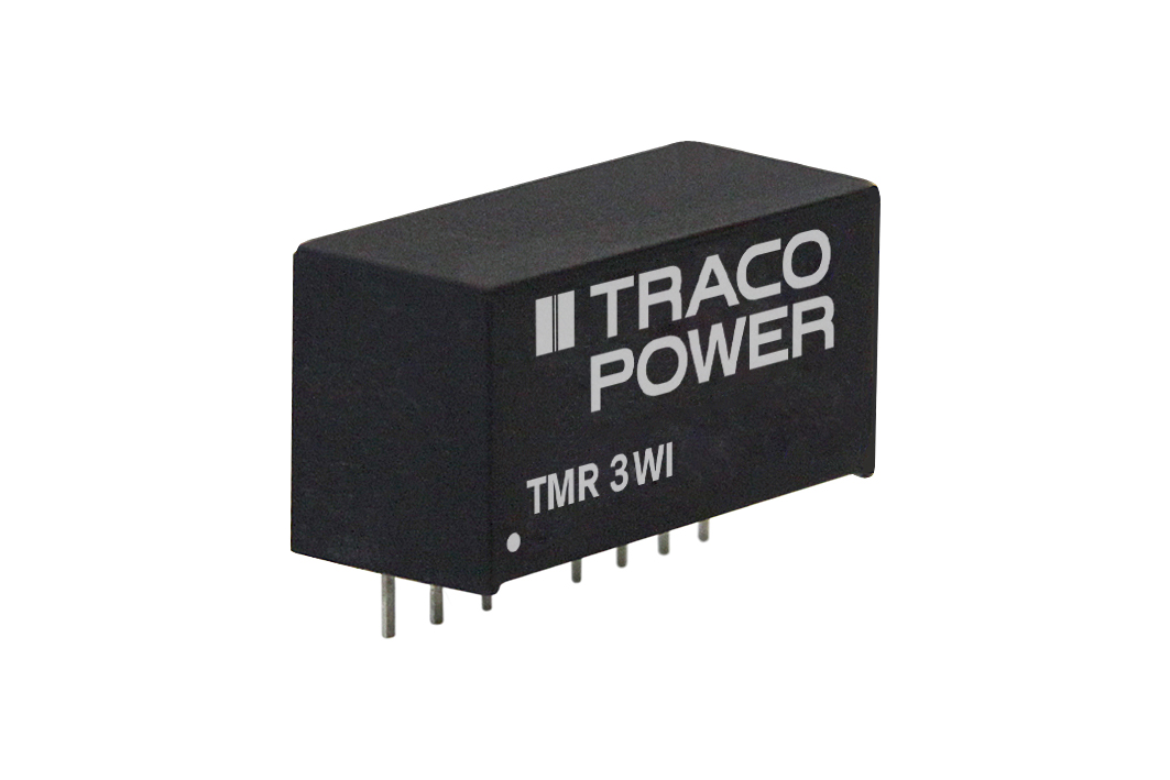 TRACOPOWER TMR 3WI DC-DC Converter, 5V dc/ 600mA Output, 18 → 75 V dc Input, 3W, Through Hole, +85°C Max Temp
