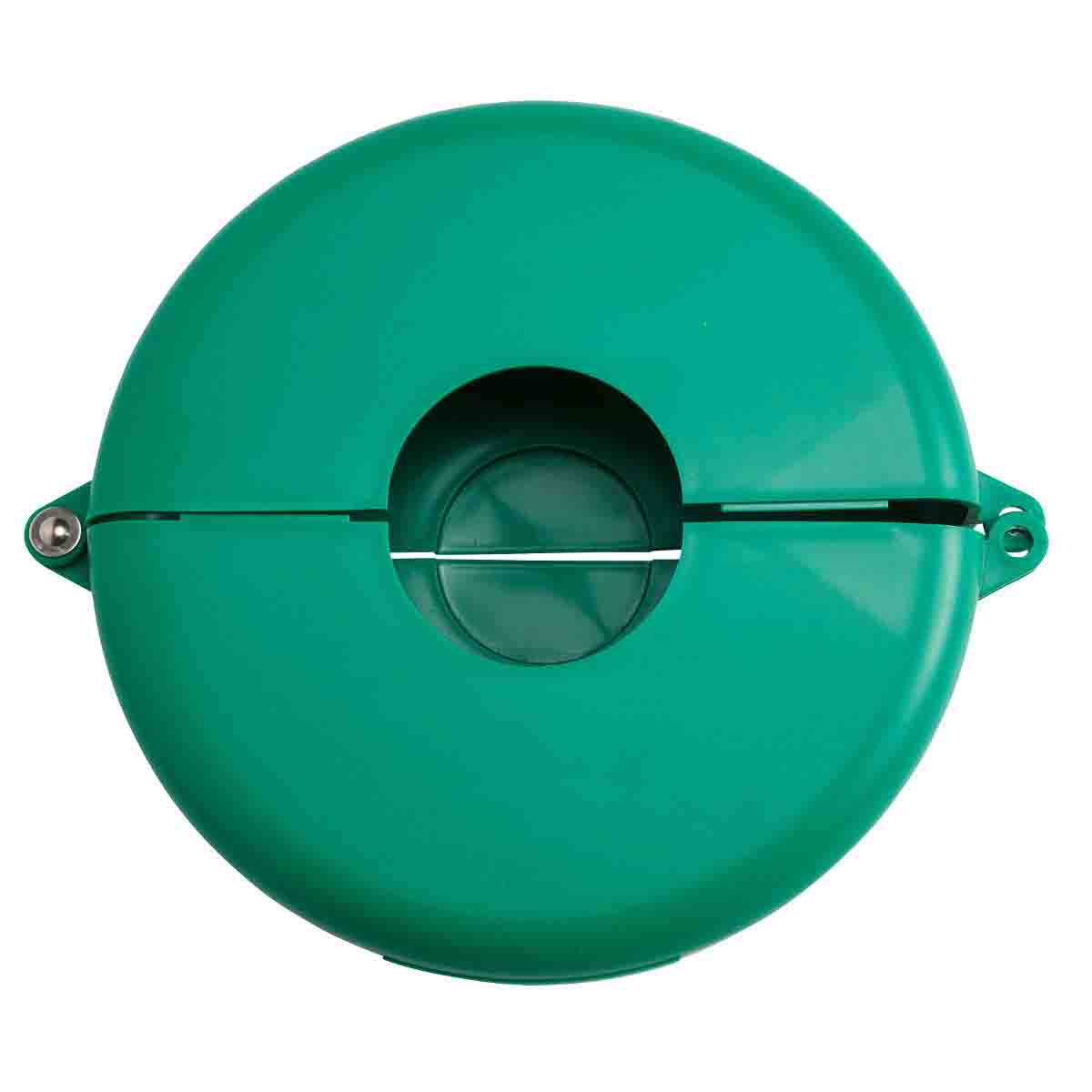 Brady Green 1-Lock Polypropylene Gate Valve Lockout, 9.53mm Shackle, 254mm Attachment