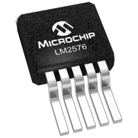 Microchip LM2576-5.0WU, 1-Channel, Step Down DC-DC Converter 5-Pin, TO-263