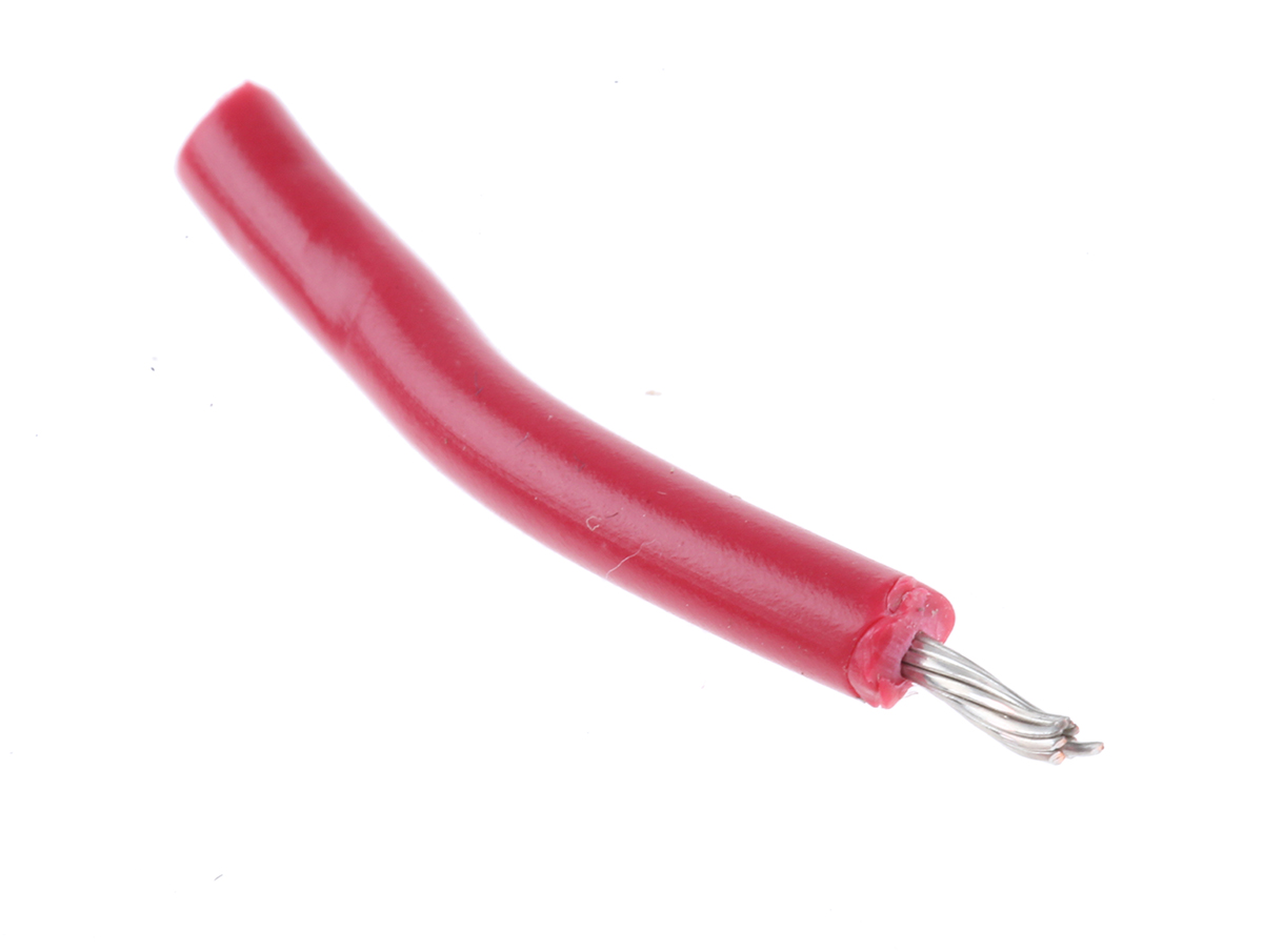 Alpha Wire Hook-up Wire PVC Series Red 0.52 mm² Hook Up Wire, 20 AWG, 10/0.25 mm, 30m, PVC Insulation, 3073 RD005