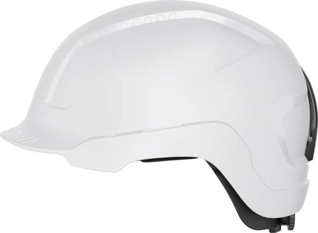 ABUS SCATOR-E White Safety Helmet, Adjustable