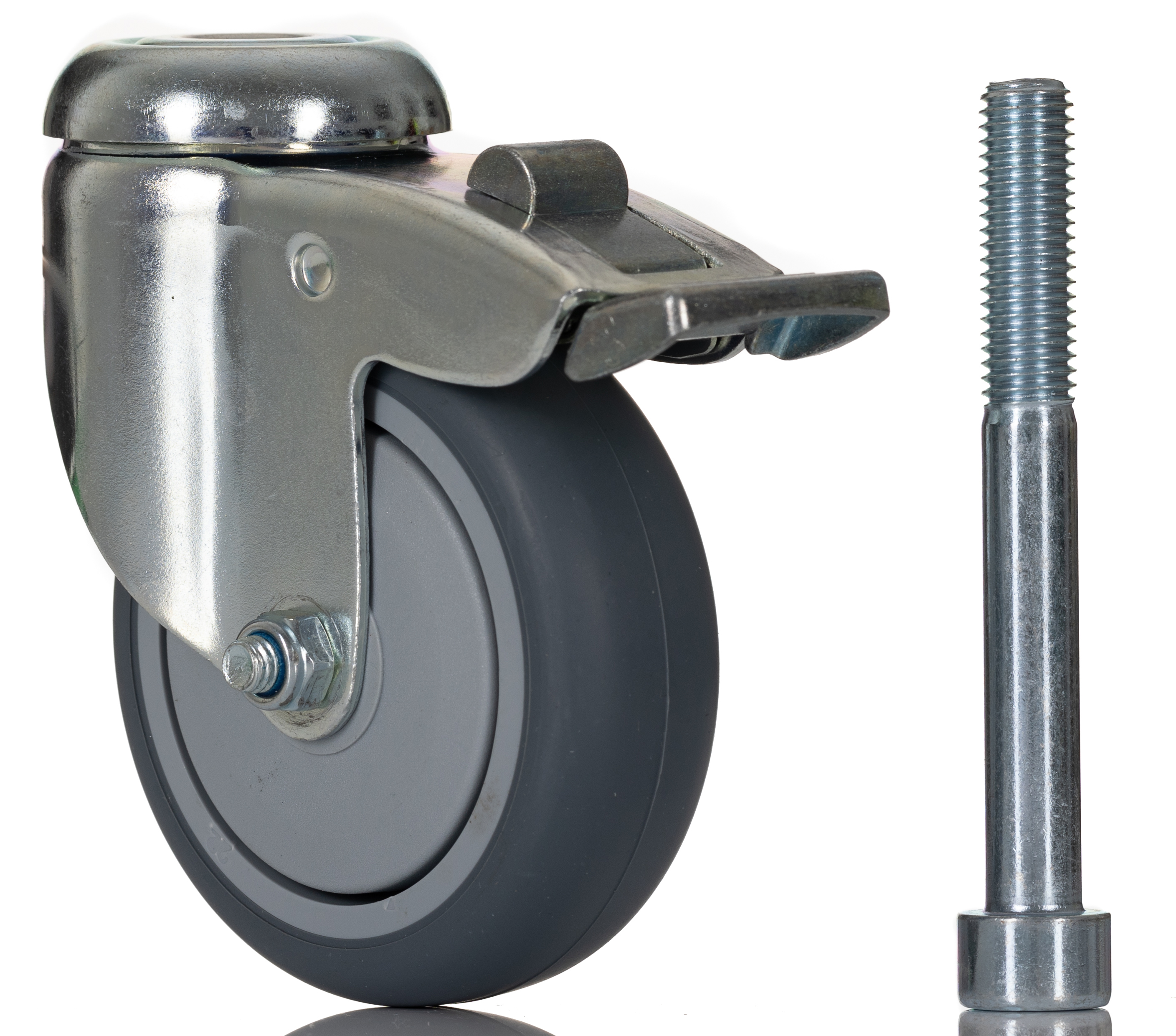 Tente Swivel Castor Wheel, 75kg Capacity, 75mm Wheel