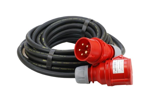 Bodo Ehmann 10m Type F - German Schuko Extension Lead, 400 V, IP44