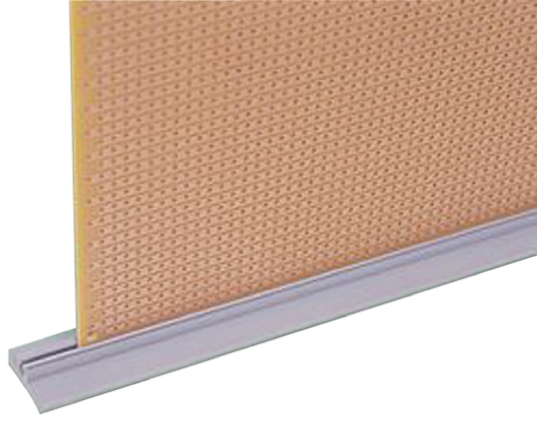 Essentra PCB Card Guide Adhesive-Backed Vertical Mount 48in Long, 1.6mm Thick Max.