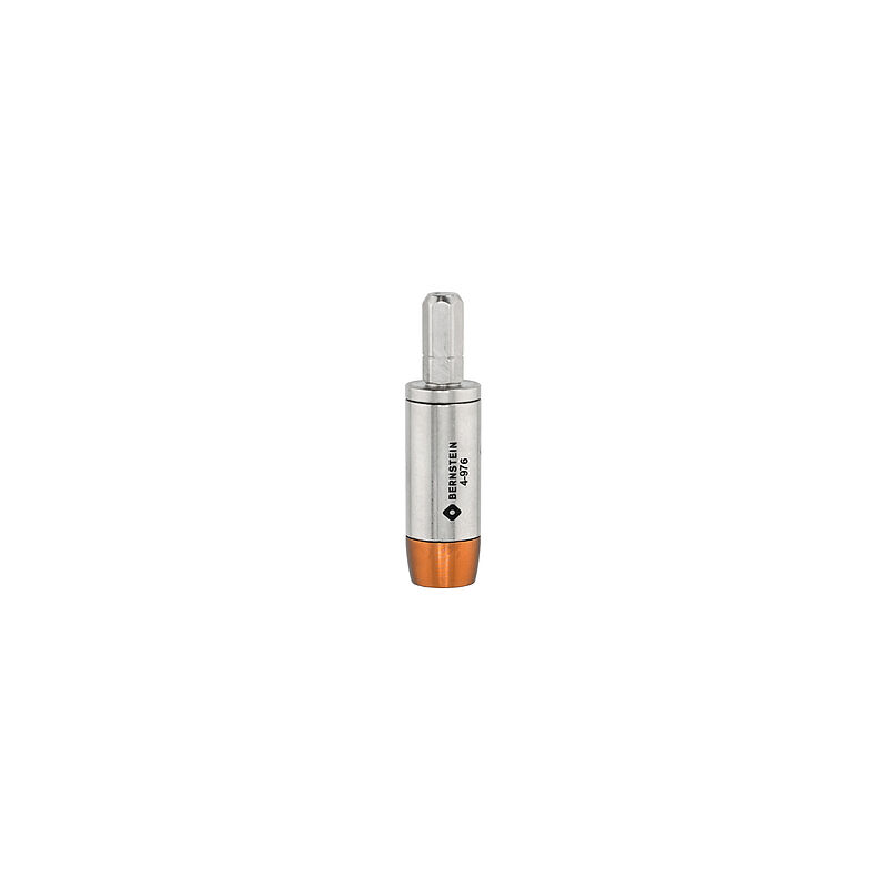 Bernstein 4-976 Series Hexagon Socket Torque Adapter, 6.35 mm, 1/4in Insert, Steel Grey Finish