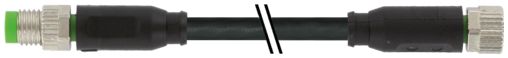Murrelektronik Limited Male 3 way M8 to Female 3 way M8 Sensor Actuator Cable, 2.5 m