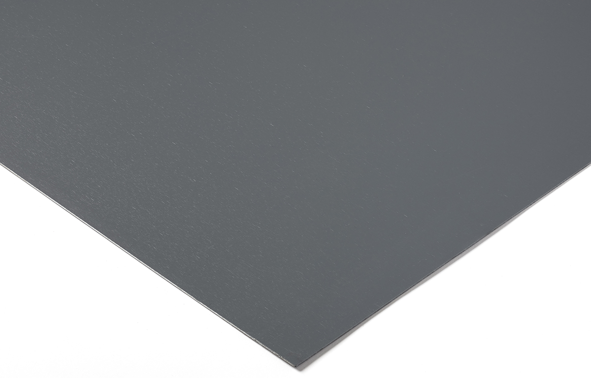 RS PRO Grey Plastic Sheet, 1000mm x 500mm x 12mm