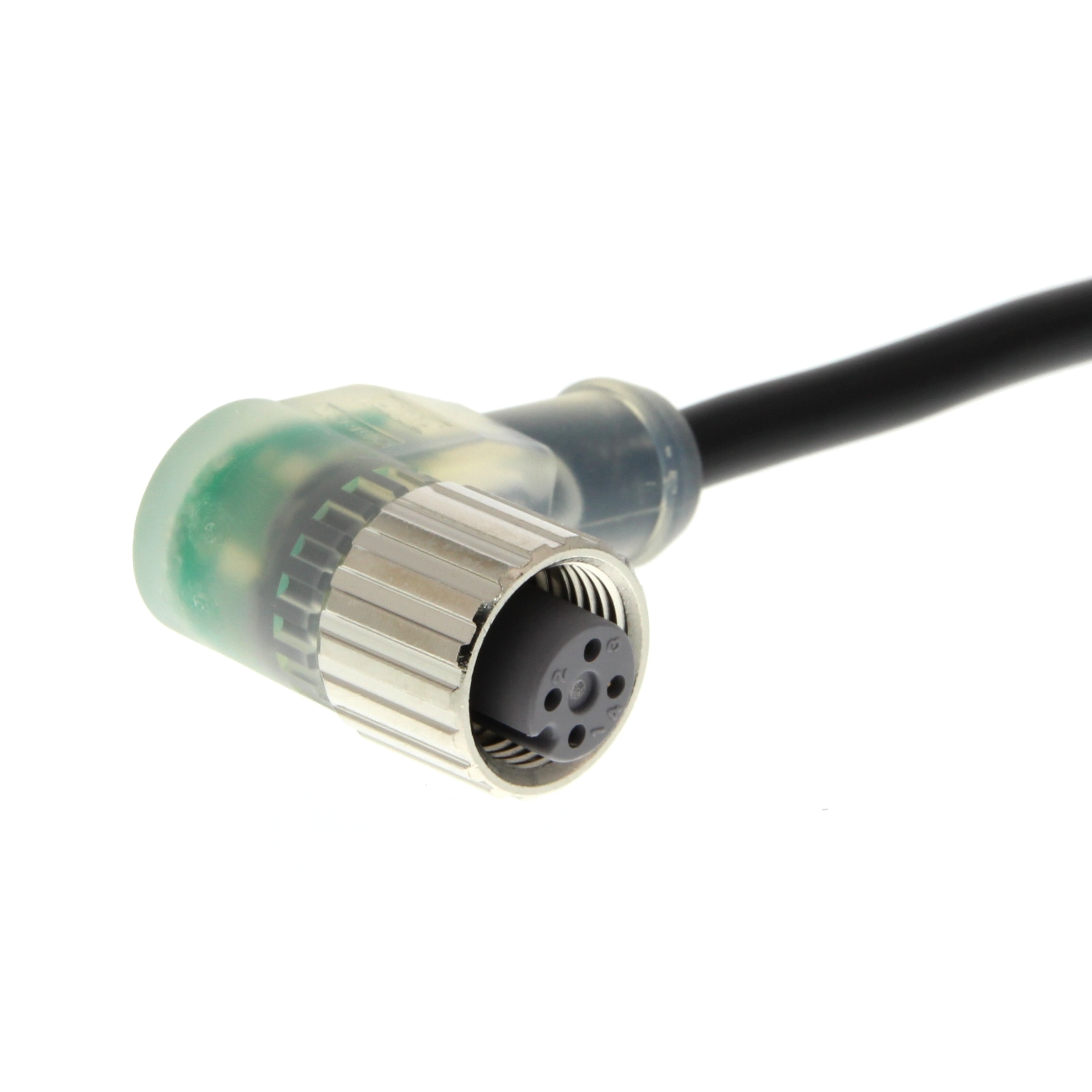 Omron Female 4 way M12 to Free End Sensor Actuator Cable, 10 m