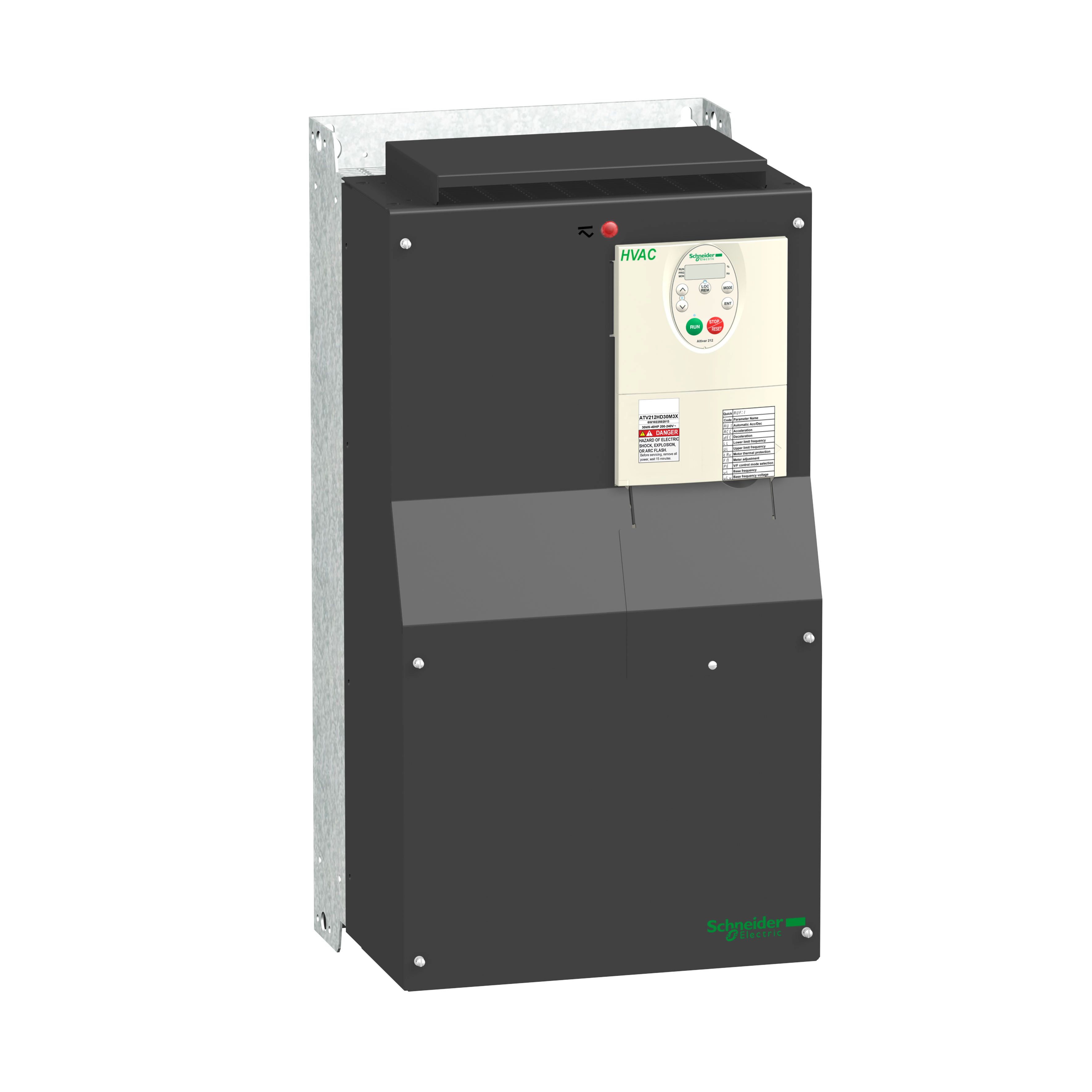 Schneider Electric Variable Speed Drive, 75 kW, 3 Phase, 480 V, 141.8 A, Altivar 212 Series