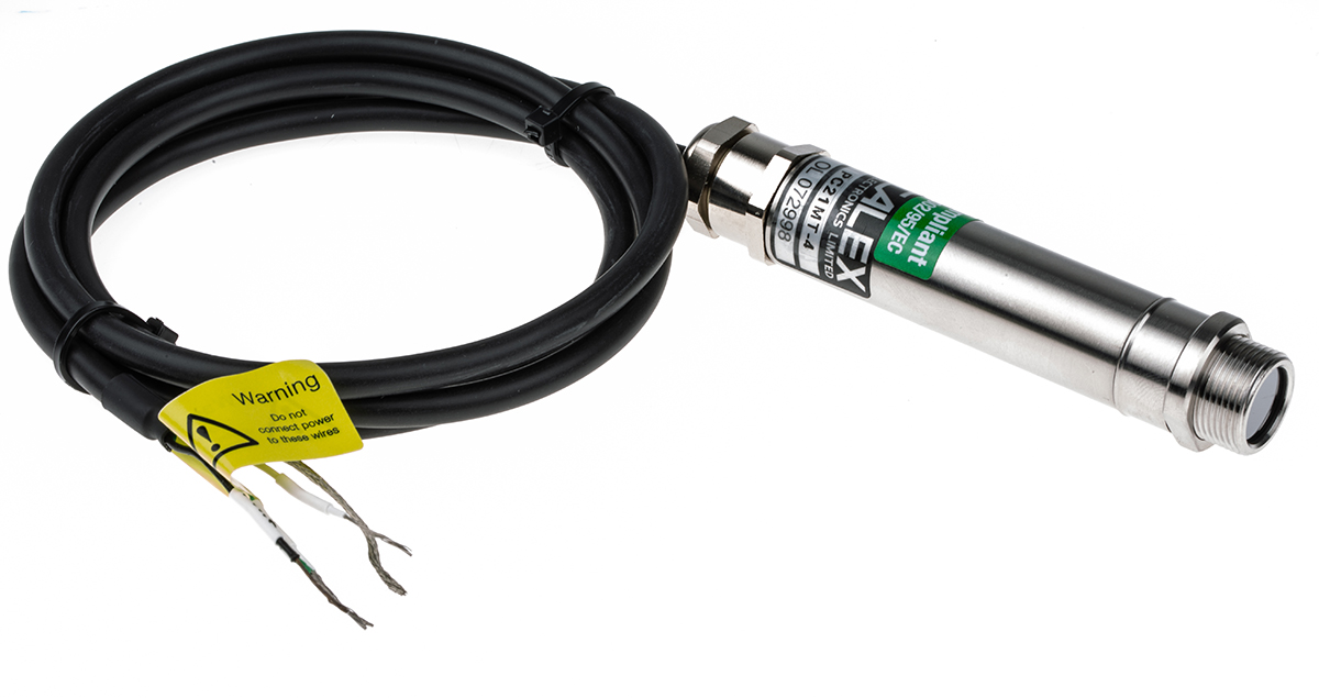 Calex PC21MT-4 Type K Thermocouple IR Temperature Sensor, 1m Cable, 0°C to +250°C