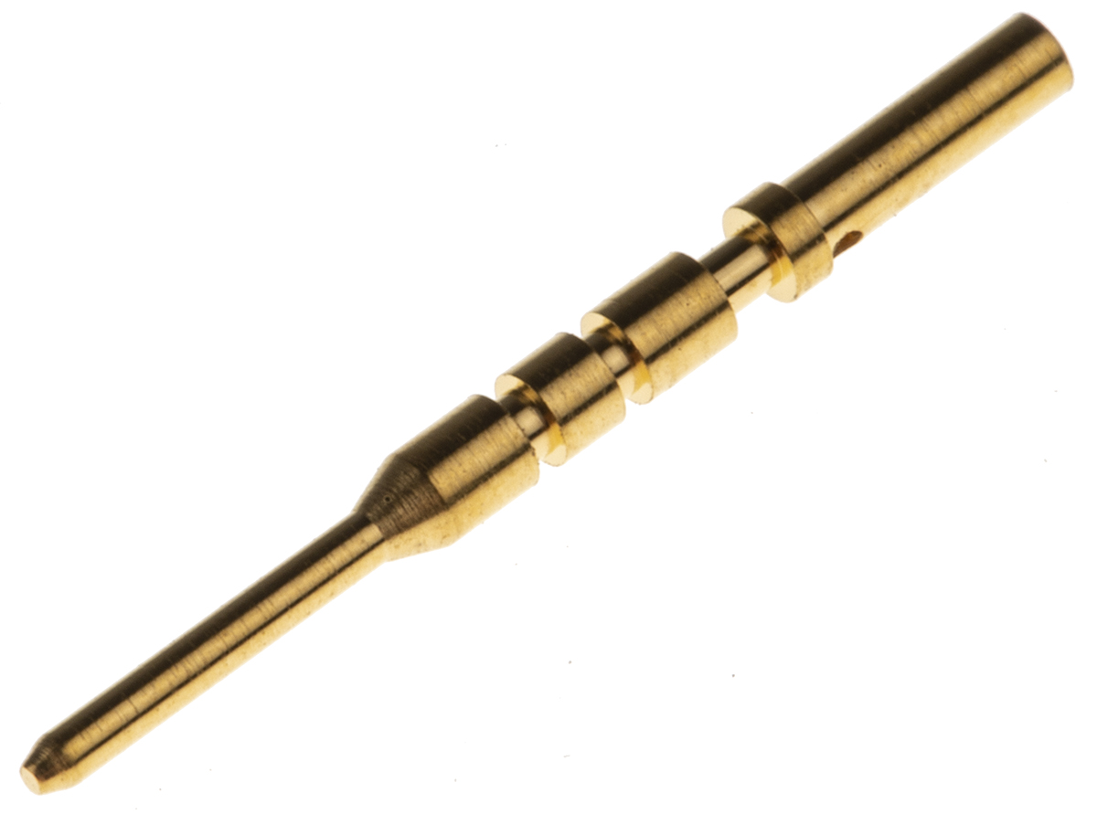 Phoenix Contact Male Crimp Circular Connector Contact, Contact Size 0.8mm, Wire Size 0.08 → 0.25 mm²