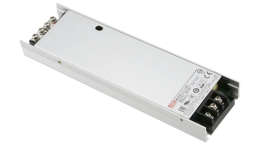 MEAN WELL Switching Power Supply, LSP-160-5T, 5V dc, 32A, 160W, 1 Output, 100 → 264V ac Input Voltage