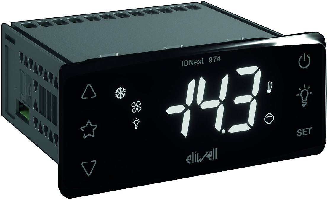 Eliwell ID NEXT Panel Mount Controller, 80.5mm 3 Input, 3 Output Relay, 230 V Supply Voltage ON/OFF