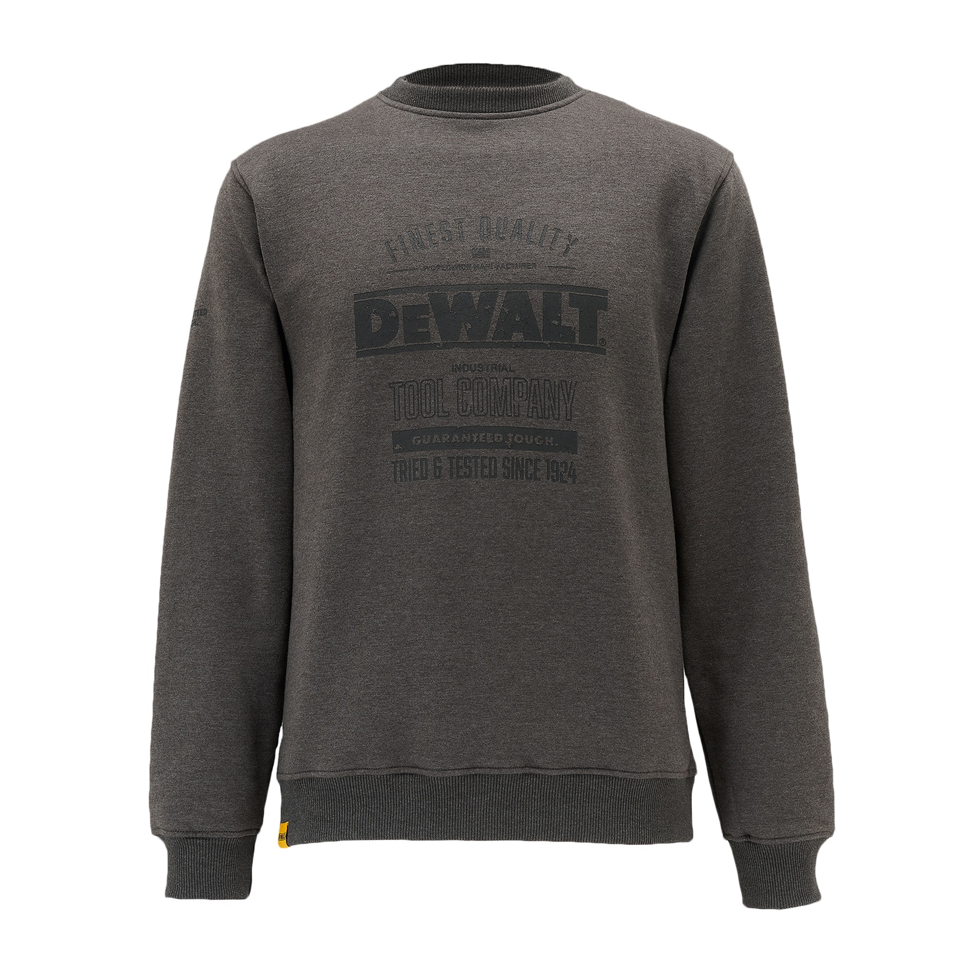 DeWALT Delaware Grey 35% Cotton, 65% Polyester Work Sweatshirt XL