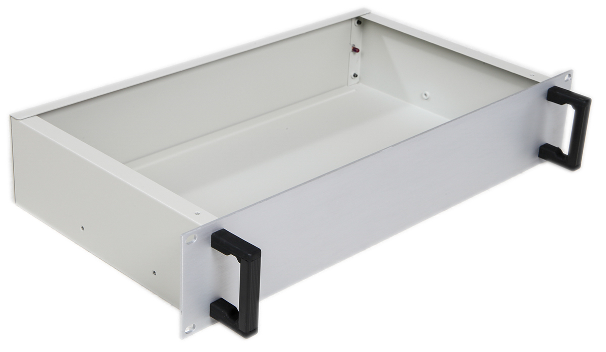 RS PRO, 2U, 19-Inch Rack Mount Case, , 88 x 483 x 250mm