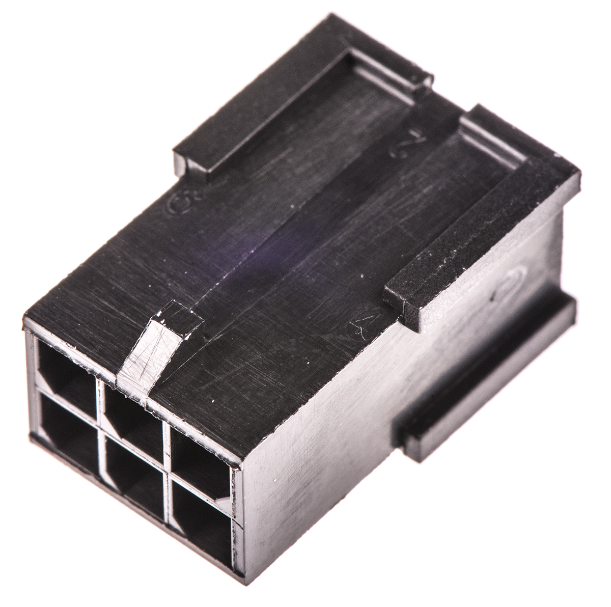 TE Connectivity, Micro MATE-N-LOK Male Connector Housing, 3mm Pitch, 6 Way, 2 Row