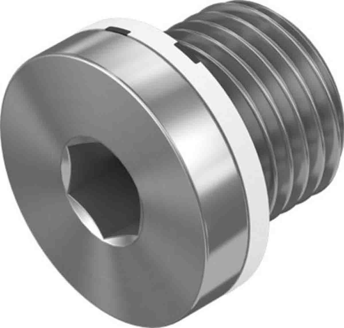 Festo Galvanized Steel Blanking Plug for 50mm