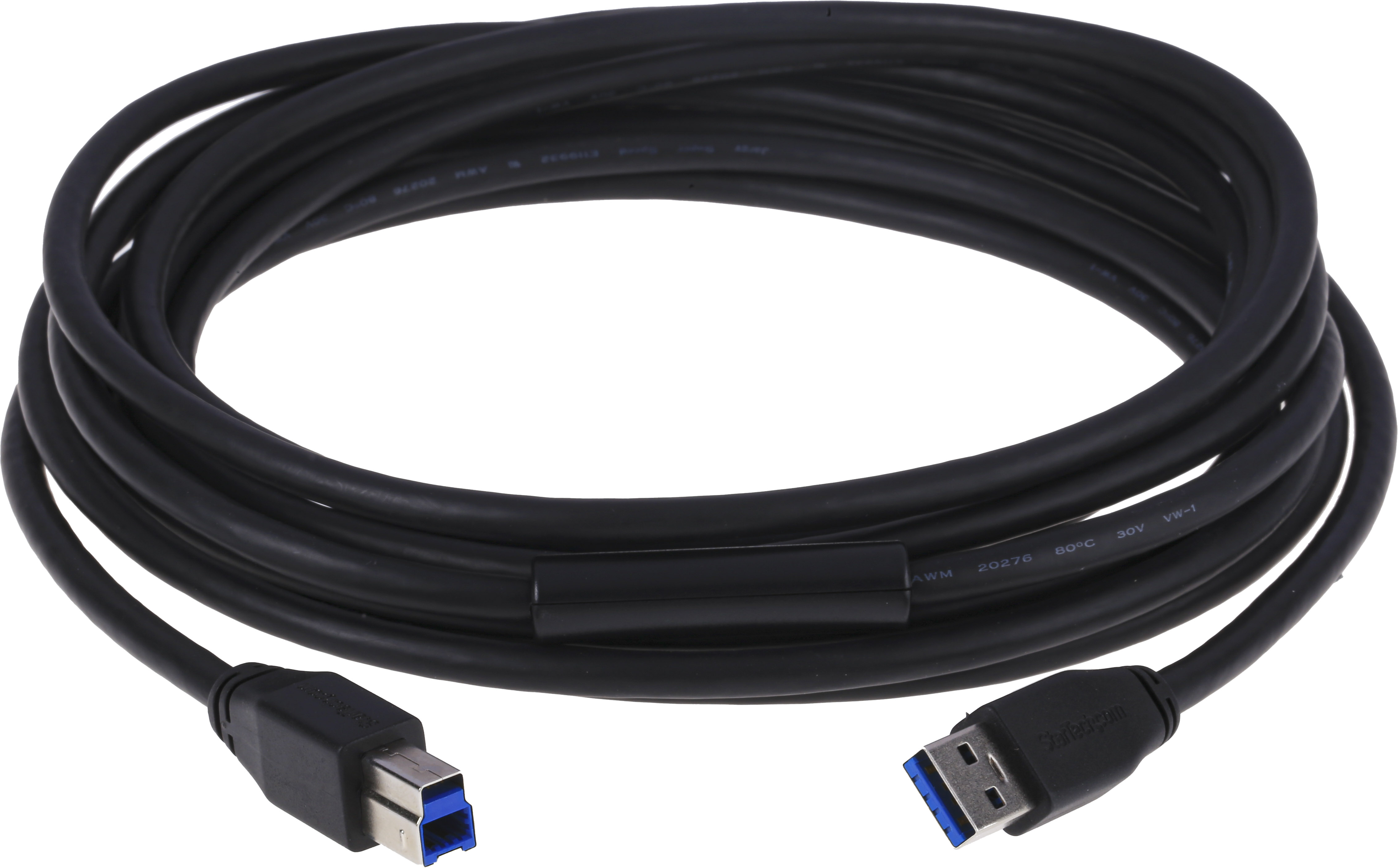 StarTech.com USB 3.0, Male USB A to Male USB B, 5Gbps, 5m