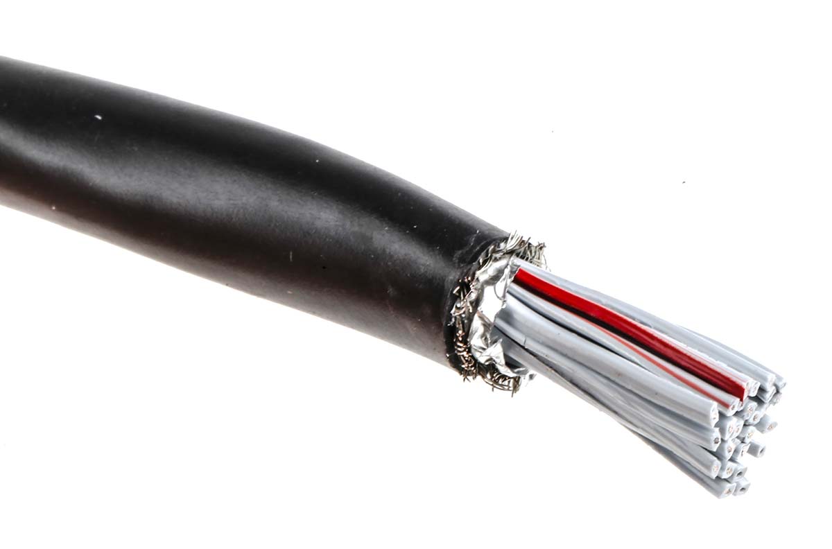 3M Round Ribbon Cable, 26-Way, 1.27mm Pitch, 30m Length