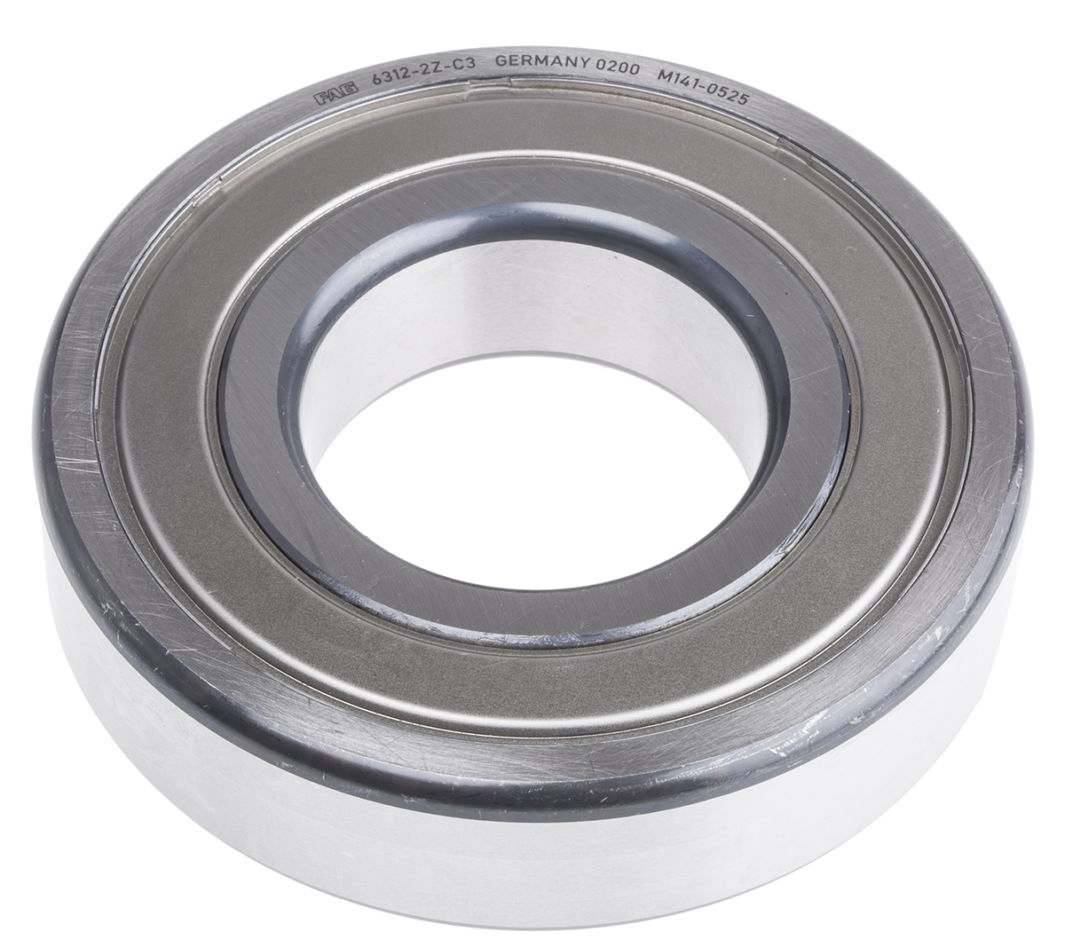 FAG 6312-C-2Z-C3 1 Row Ball Bearing - 60 mm ID, 130 mm OD