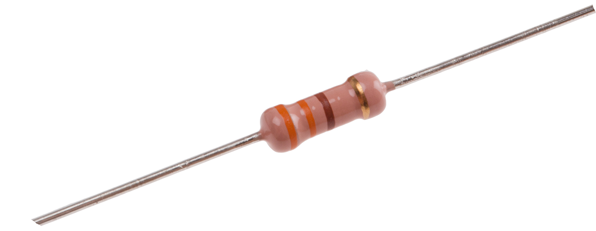 RS PRO 330Ω Carbon Film Resistor 1W ±5%