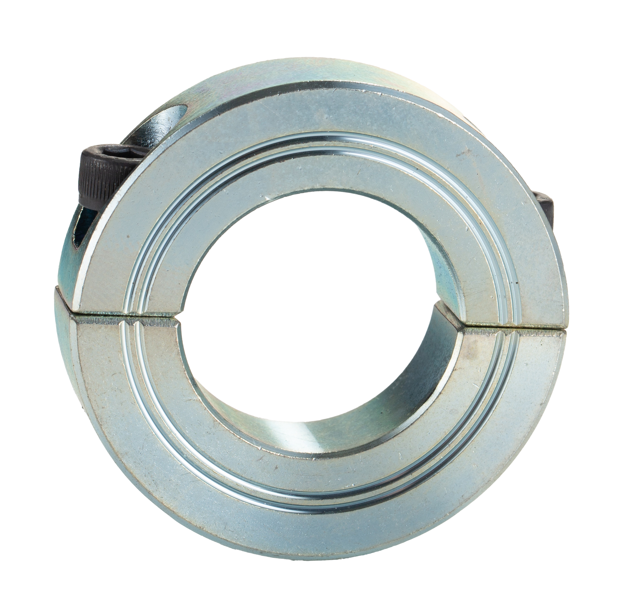 RS PRO Shaft Collar, Two Piece, Clamp Screw, Bore 30mm, OD 54mm, W 15mm, Stainless Steel 304