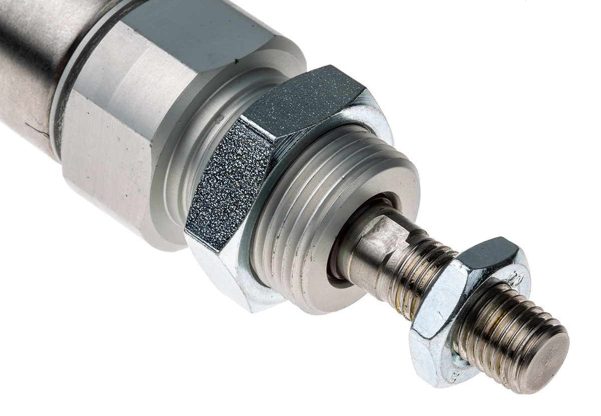 Norgren Roundline Cylinder - 25 mm Bore, 50 mm RM 802 Series, Double Acting Acting