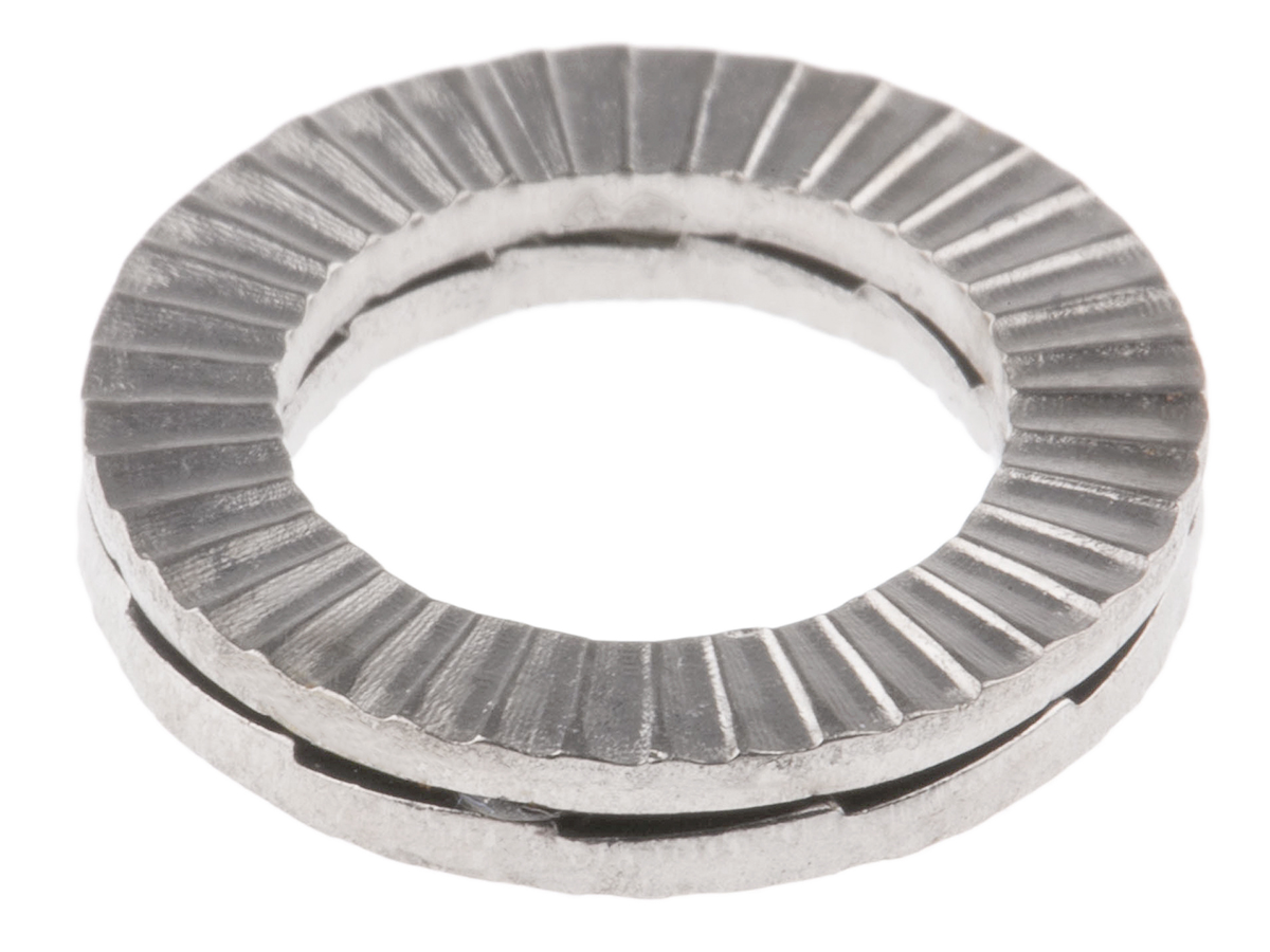 Heico A4 316 Stainless Steel Wedge Lock Washers, M10