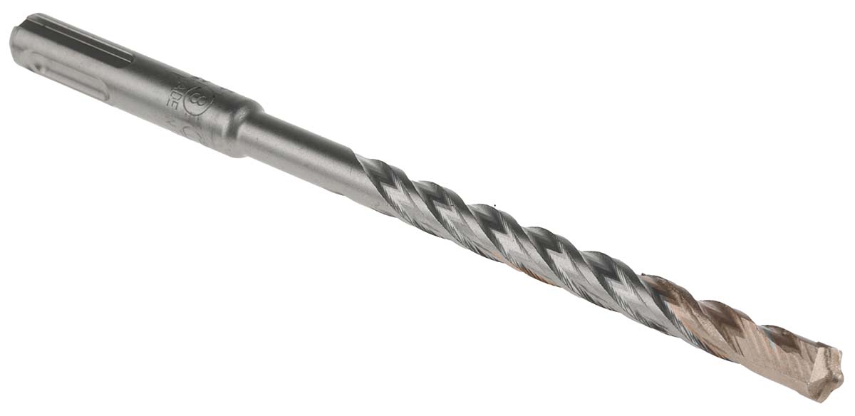 DeWALT DT95 Series Hardened Steel Body; Carbide Tipped SDS Plus Drill Bit for Masonry, 8mm Diameter, 160 mm Overall