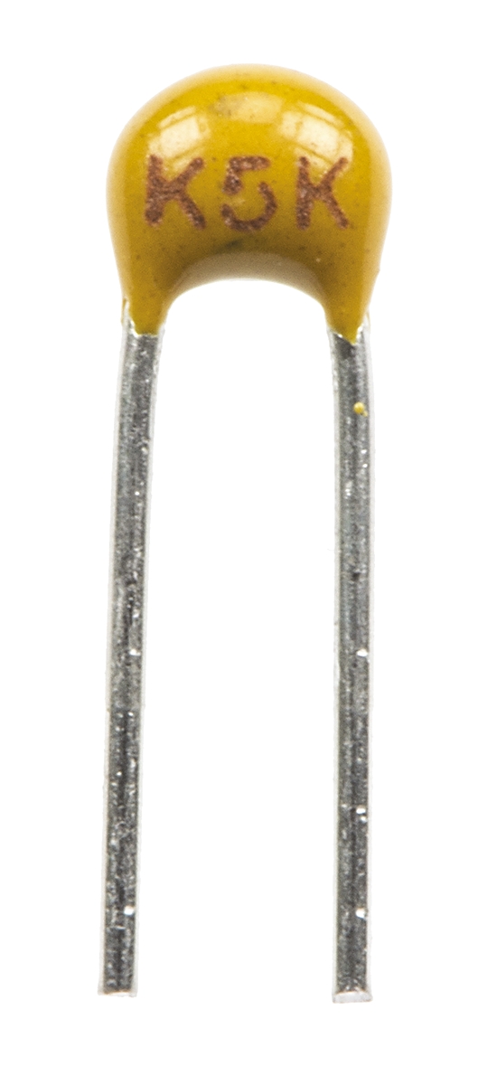 KEMET 10nF Multilayer Ceramic Capacitor MLCC, 50V dc V, ±10% , Through Hole