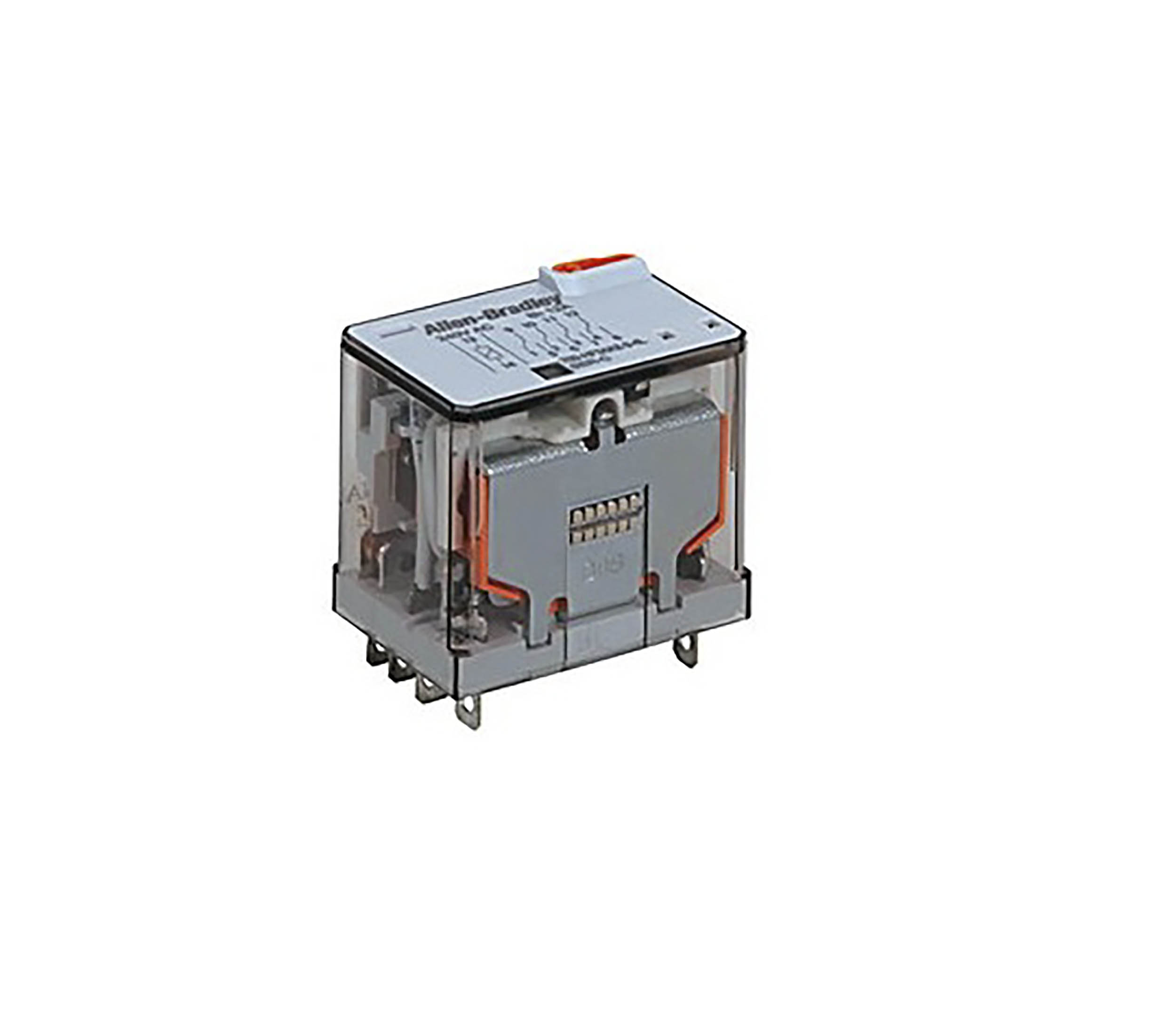 Allen Bradley Plug In Non-Latching Relay, 24V dc Coil, 12A Switching Current, DPDT