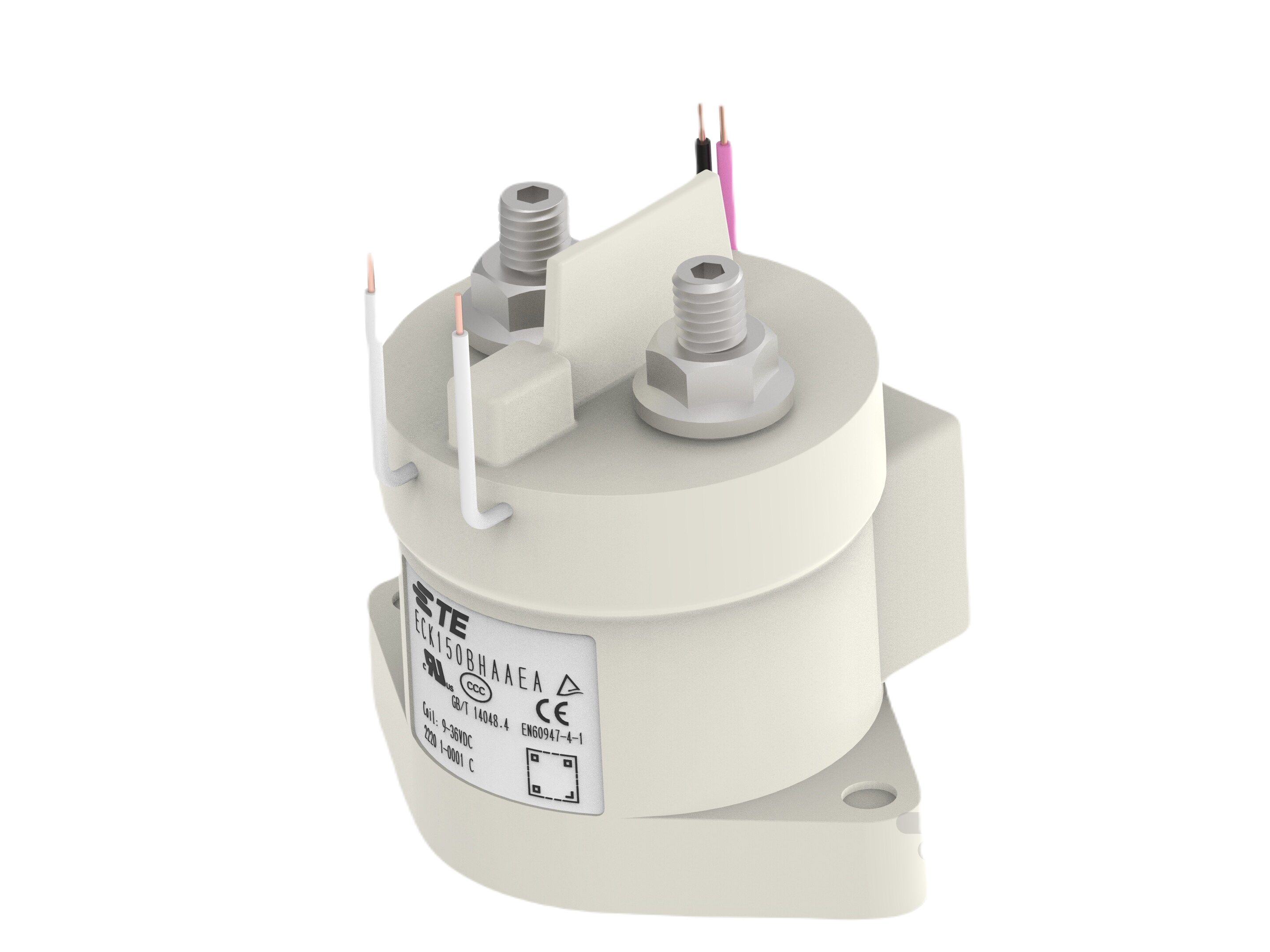 TE Connectivity ECK150B Contactor, 36 V dc Coil, 1-Pole, 200 A, 1.7 W, 1 NO, 1000V