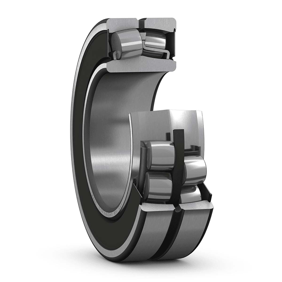 SKF BS2-2215-2RS/VT143 Tapered 70 mm ID Roller Bearing, 130 mm OD