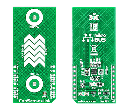 MikroElektronika Capsense Click mikroBus Click Board for CY8C20IA0