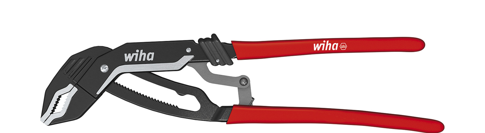 Wiha 39091 Water Pump Pliers, 250 mm Overall, Bent Tip