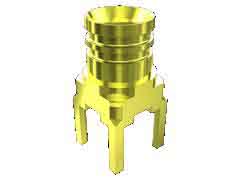 Samtec MMCX7 Series, Jack Through Hole MCX Connector, 75Ω, Solder Termination, Straight Body