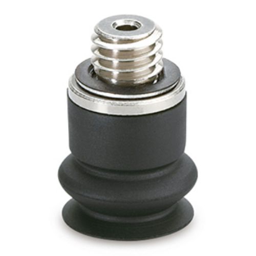 SMC 8mm Heavy Duty NBR Vaccum Pad ZPT08BN-B5, M5 x 0.8