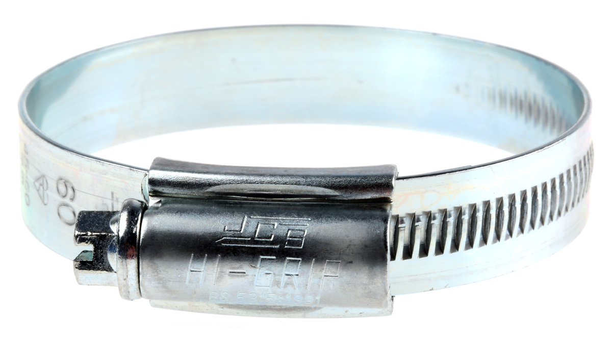 HI-GRIP Steel Slotted Hex Worm Drive, 13mm Band Width, 45 → 60mm ID