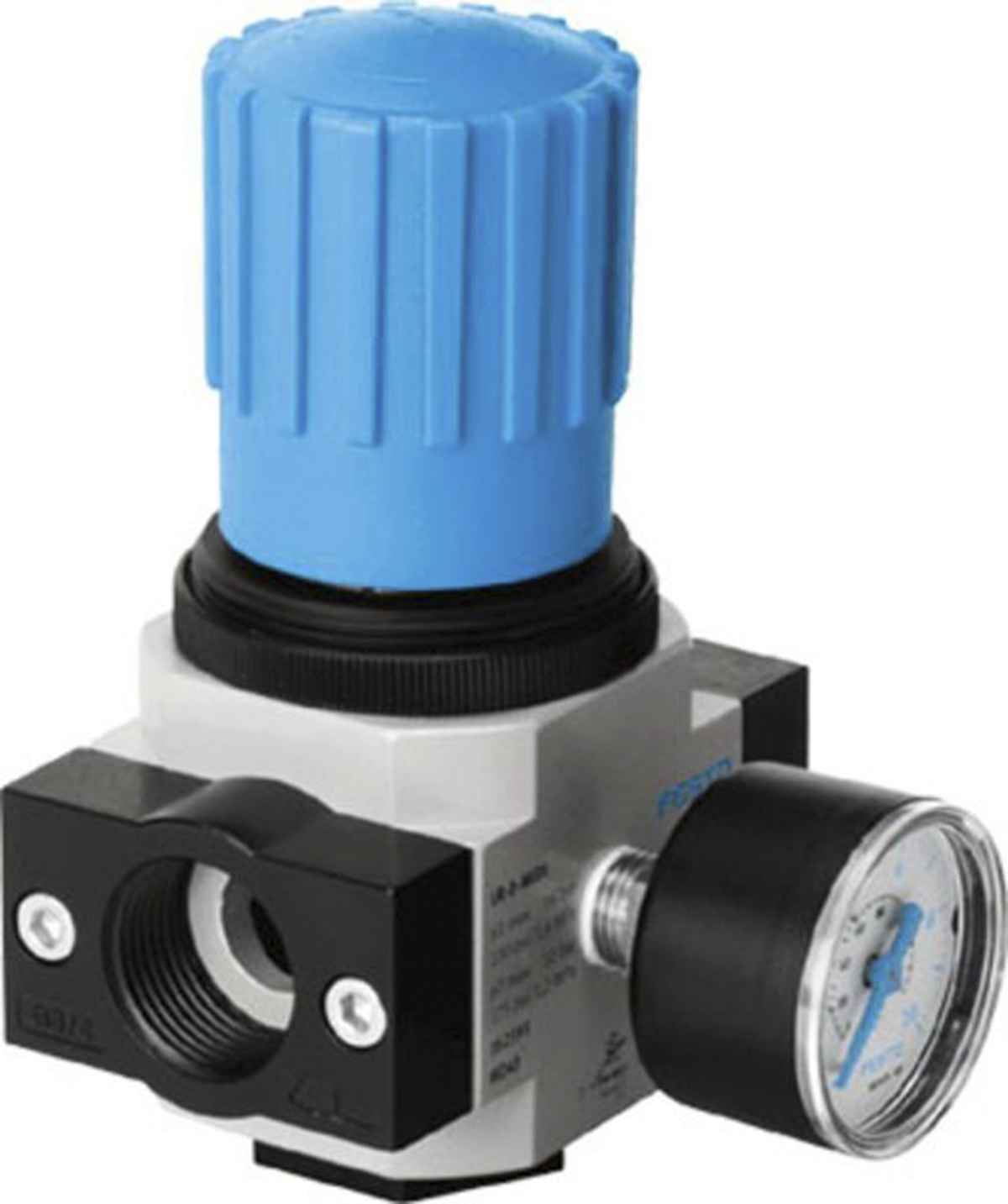 Festo G 1/4 Pneumatic Regulator - 0.5bar to 7bar, 16bar max. input, 186453