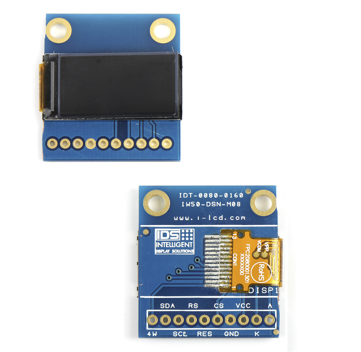 RS PRO TFT LCD Colour Display, 80 x 160pixels