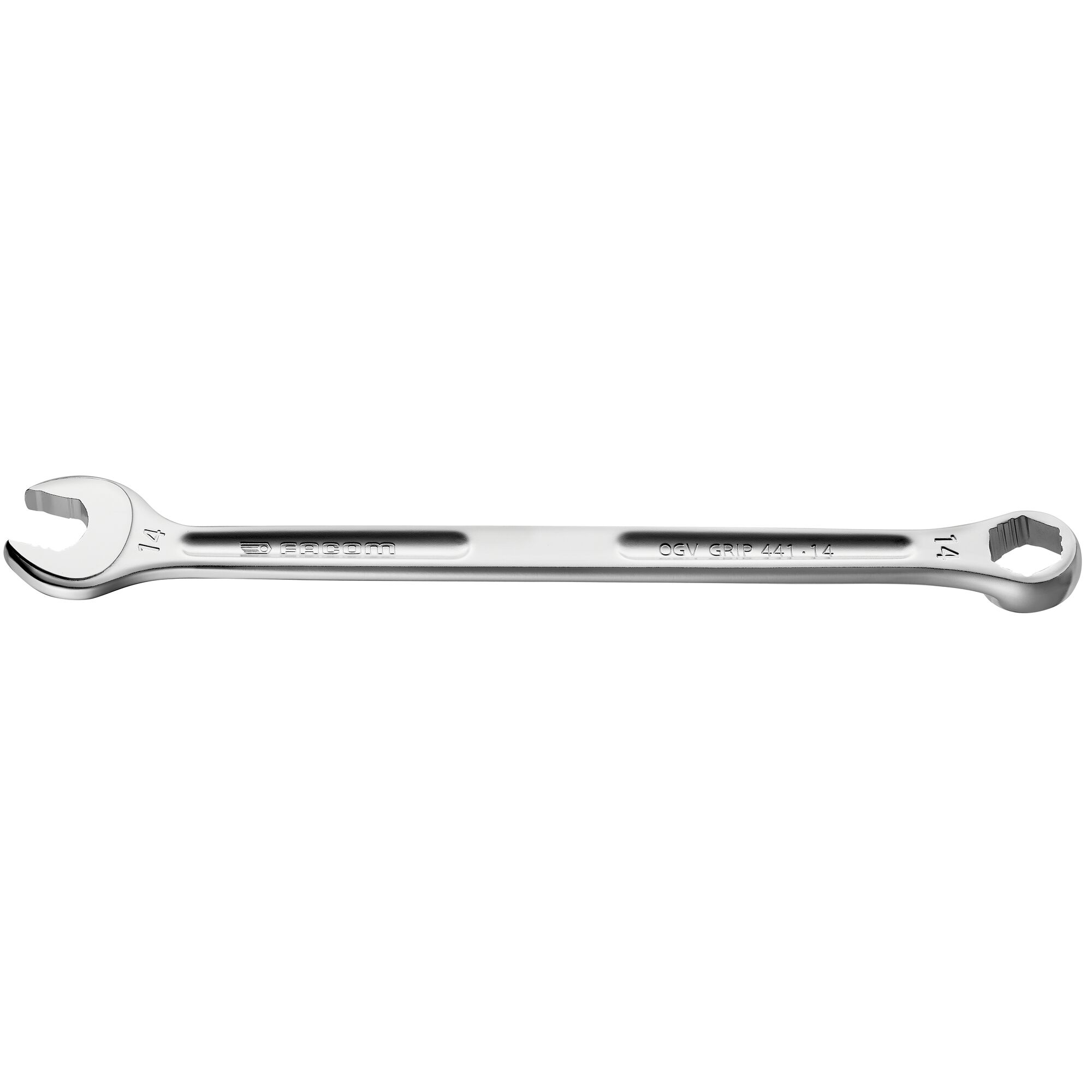 Facom 441 Series Wrench, 14mm, Metric, Double Ended, 223 mm Overall
