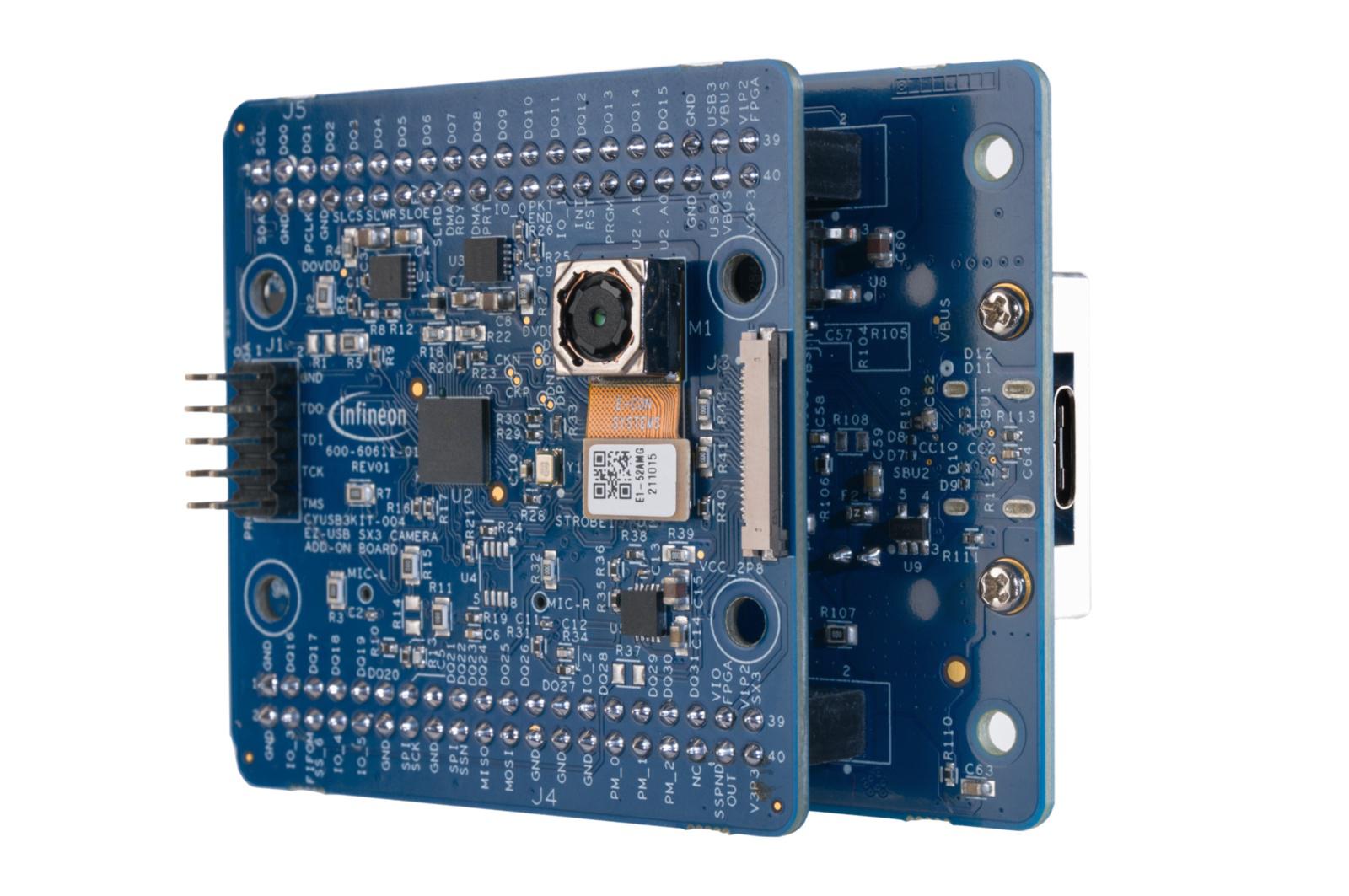 Infineon CYUSB3KIT-004 EZ-USB SX3 SuperSpeed Explorer Kit SX3 baseboard Explorer Kit for Camera module CYUSB3KIT-004